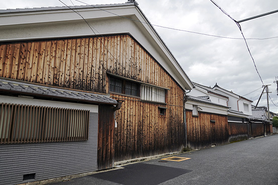 柳町の町並み