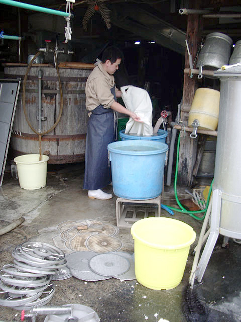 布洗い