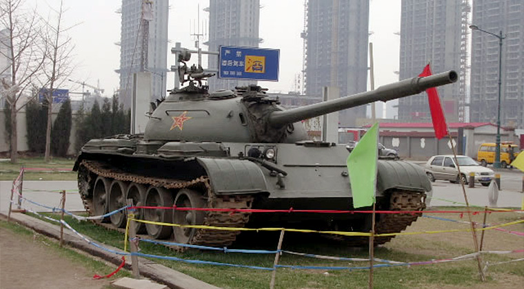 59式戦車（天津古文化街）