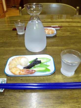 冷酒徳利と猪口（ちょこ
