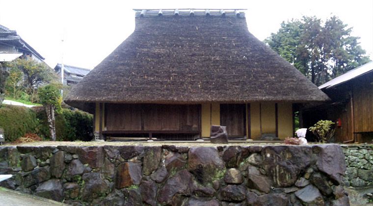 江戸時代の民家・菊家家（奈良市月ヶ瀬桃香野）