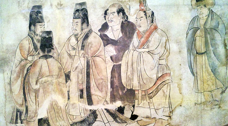 客使図（唐代）