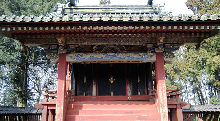 徳川家康を祀る世良田東照宮（群馬県太田市）