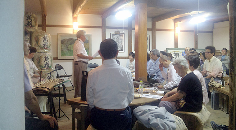 米蔵コンサート（飯田会長）