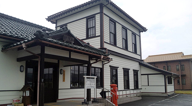 旧加悦駅舎