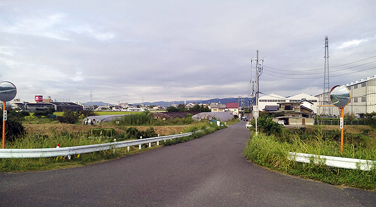 寿橋から見る船津全景