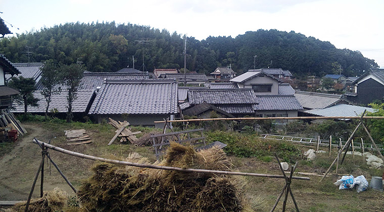 葛城ソツヒコの墓と言われる宮山古墳（御所市室）