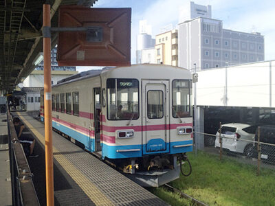 ひたちなか海浜鉄道車両（勝田駅）