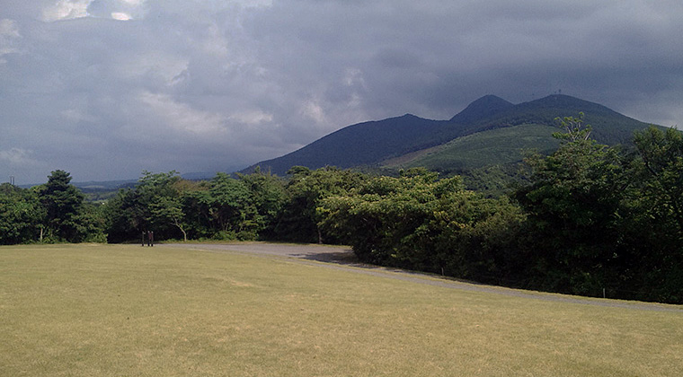 妻木晩田遺跡から見る高麗山