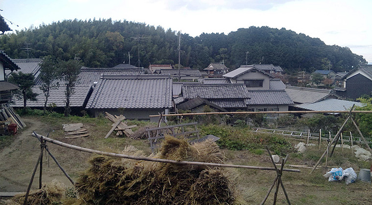 葛城ソツヒコの墓と言われる宮山古墳（御所市室）