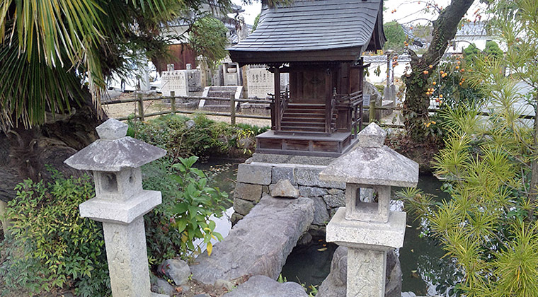 難波池（向原寺隣接地）