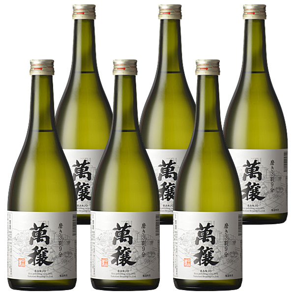 萬穣 磨き3割9分720ml×6本セット